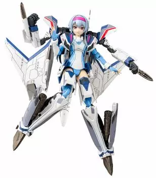 Aoshima Bunka Kyozaisha VFG Macross Delta Siegfried Height 155mm plastic model VF-31J Ver.1.3 approx. Color-coded MC-04