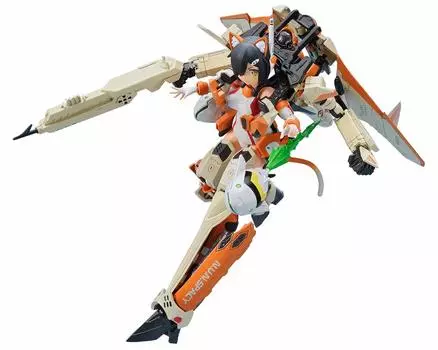 Aoshima Bunka Kyozaisha VFG Macross Delta Skuld SP Высота 155 мм пластиковая модель VF-31D приблизительно. Цветовая кодировка MC-08