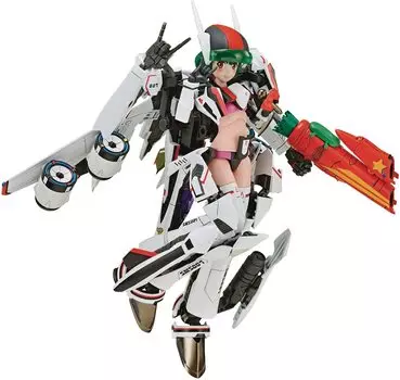 Aoshima Bunka Kyozaisha VFG Macross Frontier Messiah Ranka Lee Высота 150 мм пластиковая модель VF-25F приблизительно. Цветовая кодировка MC-09