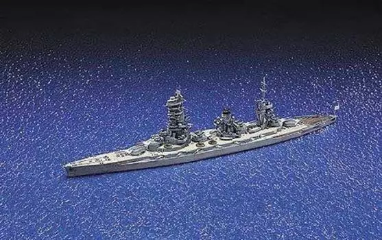 Aoshima Bunka Kyozaisha Waterline Japanese Navy Battleship Yamashiro 1/700 No.122