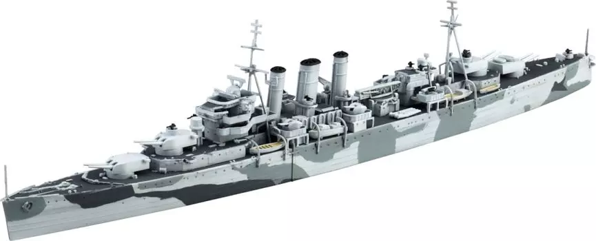 Aoshima Bunka Kyozaisha Waterline Series британский тяжелый крейсер Норфолк пластиковая модель 1/700 № 809 (Корабль)