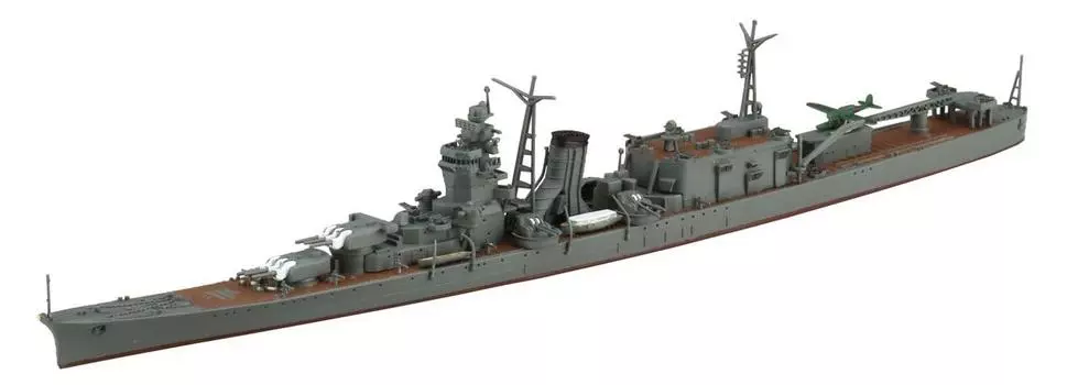 Aoshima Bunka Kyozaisha Waterline Series Легкий крейсер ВМС Японии Oyodo Пластиковая модель 1/700 №353