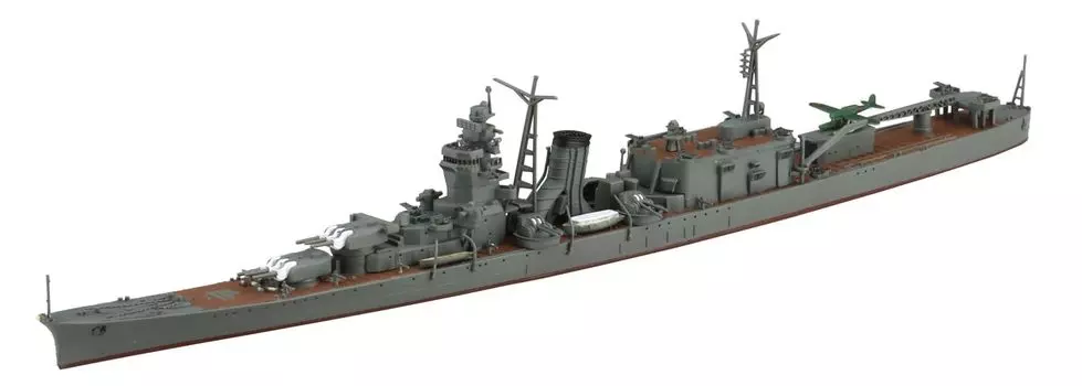 Aoshima Bunka Kyozaisha Waterline Series Легкий крейсер ВМС Японии Oyodo Пластиковая модель 1/700 №353