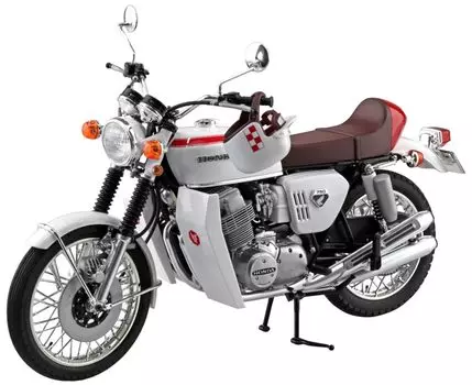 Aoshima Bunka Kyozaisha Wild 7 The Bike Series CB750FOUR Масштабная пластиковая модель No.SP Toba-chan s 1/12 (Мотоцикл)