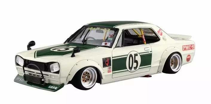 AOSHIMA Liberty Walk Series LB Works Charaska 2Dr Пластиковая модель 1/24 № 14