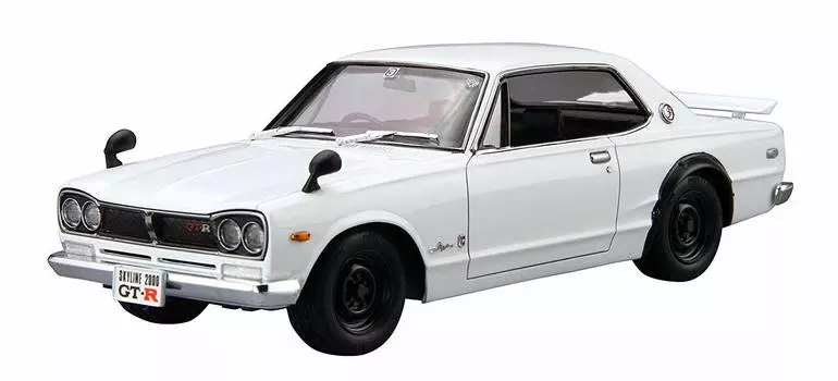 Aoshima Bunka Kyozai Модель автомобиля 26 Nissan KPGC10 Skyline Plastic Model Co., Ltd. (АОСИМА) нет. 1/24 HT2000GT-R 71