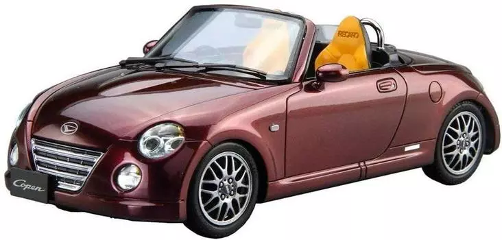 AOSHIMA Модель автомобиля серии Daihatsu L880K Copen Ultimate Edition 2006 Пластиковая модель 1/24 № 19