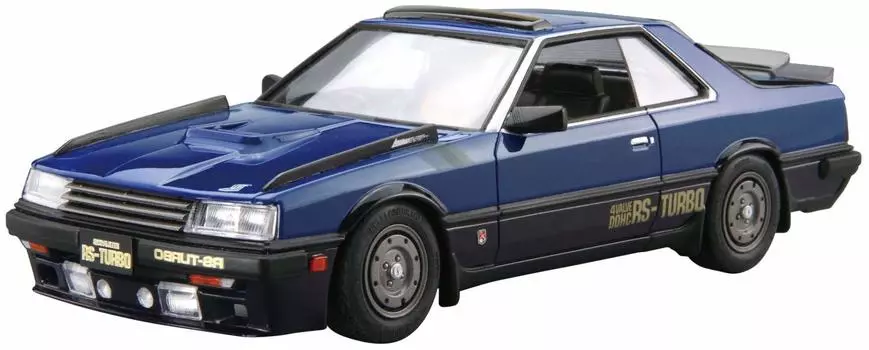 AOSHIMA Модель автомобиля серии Nissan DR30 Skyline RS Aero Custom 1983 Пластиковая модель 1/24 № 108
