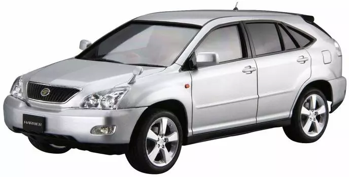 AOSHIMA Модель автомобиля серии Toyota GSU30W Harrier 350G Premium L Package 2006 Пластиковая модель 1/24 № 105
