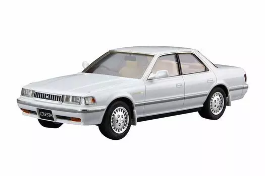 AOSHIMA Модель автомобиля серии Toyota JZX81 Cresta Super Lucent G 1990 Пластиковая модель 1/24 № 81 2.5