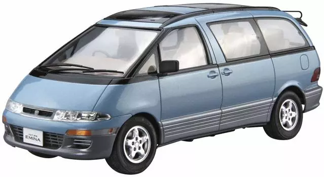 AOSHIMA Модель автомобиля серии Toyota TCR11G Estima 1994 Пластиковая модель 1/24 № 124 Lucida/Emina
