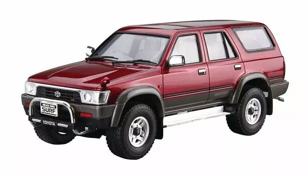 AOSHIMA Модель автомобиля серии Toyota VZN130G Hilux Surf Wide Body 1991 Пластиковая модель 1/24 № 104 SSR-X