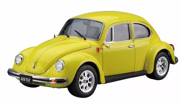 AOSHIMA Модель автомобиля серии Volkswagen 13AD Beetle 1303S 1973 Пластиковая модель 1/24 № 73