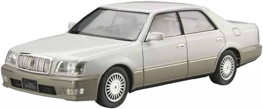 AOSHIMA Модель автомобиля Toyota UZS151 Crown Majesta C Type 1998 Пластиковая модель 1/24 № 151