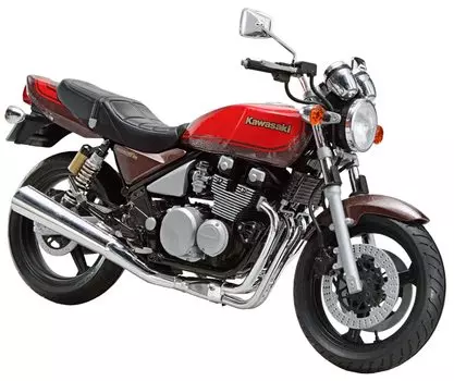AOSHIMA Мотоцикл серии Kawasaki ZR400C ZEPHYR X 2009 Пластиковая модель 1/12 №30
