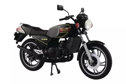 AOSHIMA Skynet 1/12 Завершенный мотоцикл Yamaha RZ250 Новый Yamaha Черный