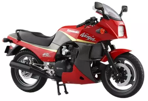 AOSHIMA Skynet Completed Bike Kawasaki GPZ900R 1/12 Красный/Серый