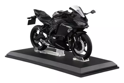 AOSHIMA Skynet Completed Bike Kawasaki Ninja Metallic Spark Black 1/12 ZX-25R
