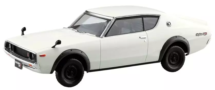 AOSHIMA The Snap Kit Series Nissan C110 Skyline Белая пластиковая модель 1/32 GT-R с цветовой кодировкой 18-B