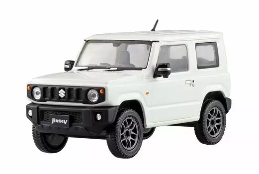 AOSHIMA The Snap Kit Series Suzuki Jimny Pure White Pearl Пластиковая модель 1/32 с цветовой кодировкой 08-E