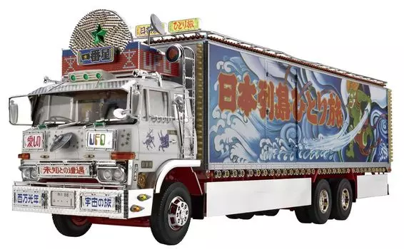 AOSHIMA Truck Yaro Series Ichibanboshi Assault Ichibanboshi Пластиковая модель 1/32 № 3