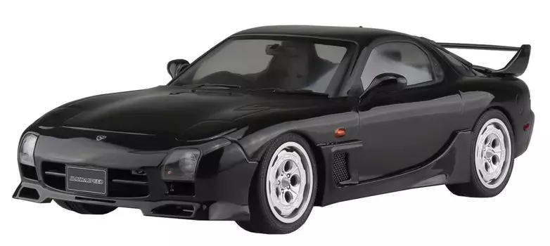 AOSHIMA Тюнингованная автомобильная серия Mazda Mazdaspeed FD3S 1999 Пластиковая модель 1/24 № 80 A-Spec RX-7