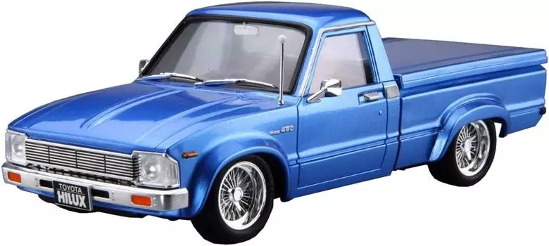 AOSHIMA Тюнингованная автомобильная серия Toyota RN30 Hilux Custom 1978 Пластиковая модель 1/24 № 30