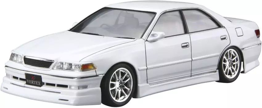 AOSHIMA Тюнингованная автомобильная серия Toyota VERTEX JZX100 Mark II Tourer V 1998 Пластиковая модель 1/24 № 54