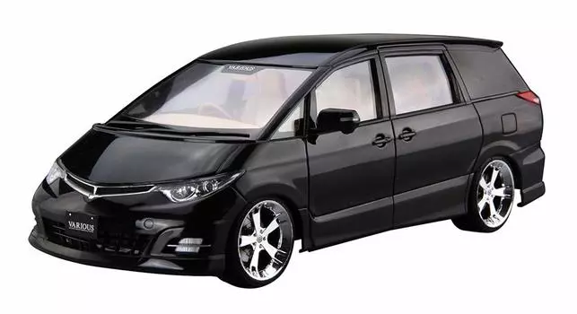 AOSHIMA Тюнингованный автомобиль Fabres Vallies GSR50 Estima 2006 Пластиковая модель 1/24 №32 (Toyota)