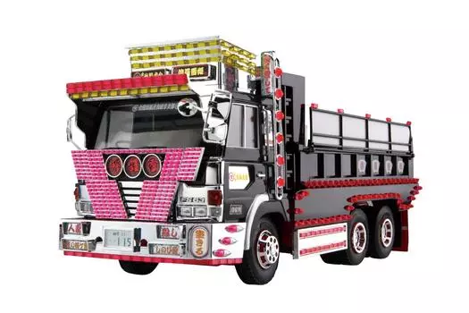 AOSHIMA Value Deco Truck Series Shura Yukihime Plastic Model 1/32 No.51 (Large Dump)