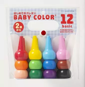 Aozora Outing Baby Color 12 цветов набор
