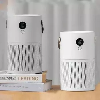 AP01 Очиститель воздуха с отрицательными ионами Дезодорант для удаления запахов Удаление пыли Удаление дыма Формальдегидный воздушный фильтр USB Mute Бытовая с