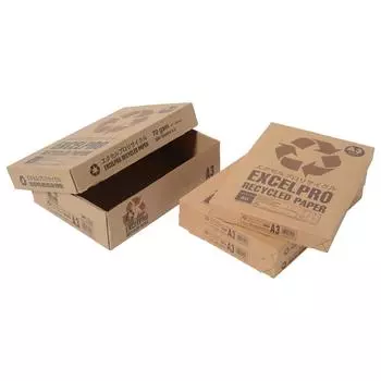 AP Japan APP Переработанная копировальная бумага Excel Pro Recycle A3 Белизна Переработанная бумага Закон о зеленых закупках Комплексная оценочная стоимость 80 Толщина бумаги