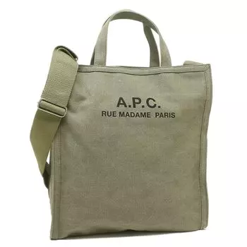 [Apace] Сумка-тоут Hippo 2WAY Khaki для мужчин и женщин APC CODBM H61318 JAA, совместимая с A4 [Продукт]