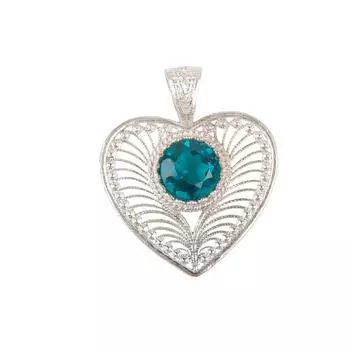 Apatite Gemstone 925 Sterling Silver Jewelry Pendant 1.4 For Mother s Day Gift CP-15-13