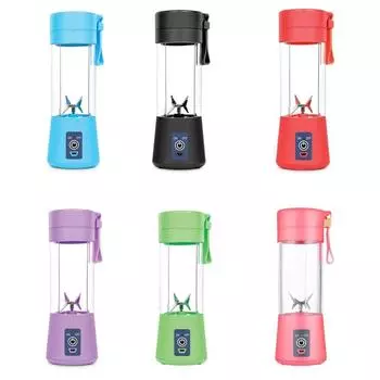 Апельсиновая соковыжималка Водонепроницаемая Заряжаемая Дробилка для льда Чашка для цитрусовых чёрный