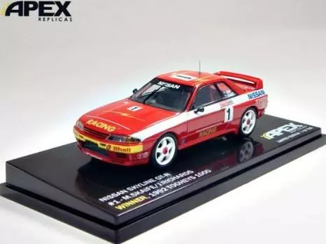 APEX REPLICAS Nissan Skyline 1992 Завершенный продукт 1/43 GT-R #1
