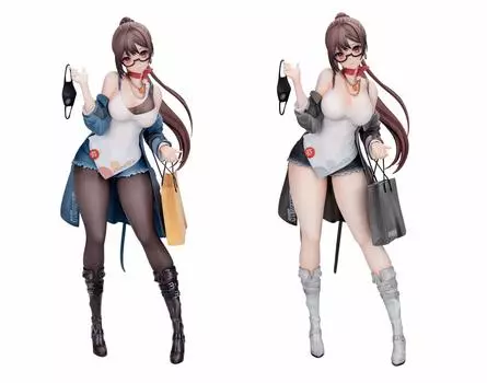 APEX Shrimp Daimou King XIAMI 4th Anniversary Figure Nice to Meet You Set Scale Painted Complete Figure Ver. 1/7 PVC&ABS синий