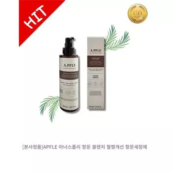 APFLE Honor Ply Anal Cleanser Улучшение циркуляции крови Очищающее средство для ануса Геморрой Антибактериальный эффект Injin Mugwort, 150 мл, 2 шт.