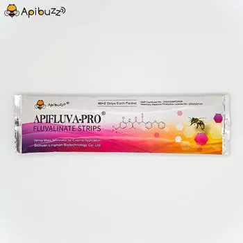 Apibuzz APIFLUVA-PRO Полоски Варроа - Товары для пчеловодства и аксессуары для пчел - Оборудование для пчеловодства 40 x 2 Strips