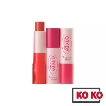 [Apieu] [Daiso] Чистый бальзам для окрашивания конфетами 3,9 г (3colors) / Ягода, Слива, Яблоко 01. Berry