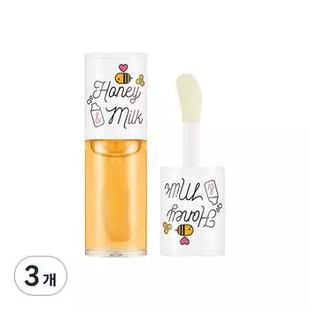 APIEU Honey & Milk Lip Oil O8580, с ароматом молока, 5 г, 3 шт.