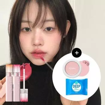 APIEU Juicy Pang Jelly Tint 6 видов (в комплект входит подушечка для удаления) 01 Peach Jelly