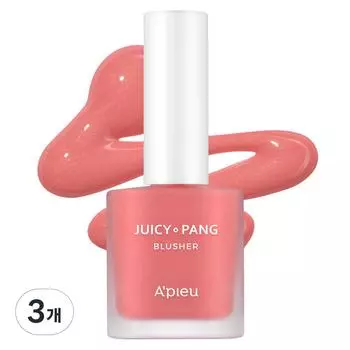 APIEU Juicy Pang Water Blusher 8g, PK04 Dew and Grapefruit, 3 pcs.