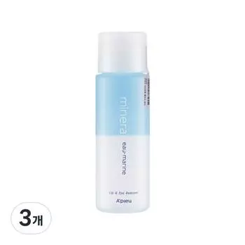 APIEU Mineral Lip & Eye Remover Omarin, 100 мл, 3 шт.