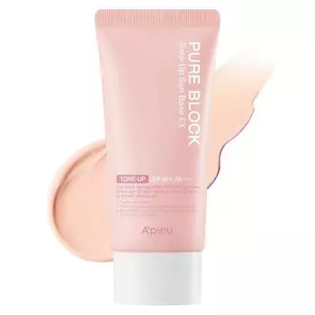 APIEU Pure Block Tone Up Sun Base EX SPF50+ PA+++, 50 мл, 1 шт.