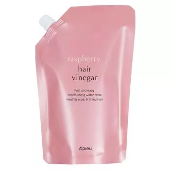APIEU Raspberry Hair Vinegar Refill Raspberry Flavor, 400ml, 1 ea.