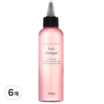 APIEU Raspberry Hair Vinegar Rinse, 200ml, 6 pcs.