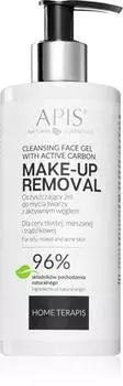 Apis Natural Cosmetics Home Terapis Очищающий гель с активированным углем для жирной и проблемной кожи TU
