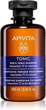 Apivita Men s Tonic Shampoo Шампунь против выпадения волос с розмарином TU прозрачный